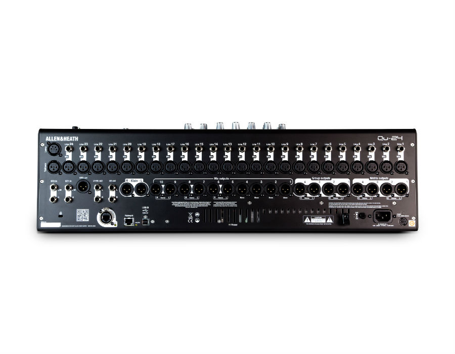 Allen   Health Allen&heath qu-24 mezcladora digital 24 canales, entradas mono (trs + xlr)